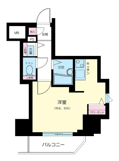 ガーラ芝御成門 2F