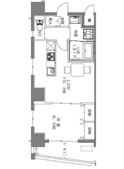 コンソラトゥール笹塚2 5F