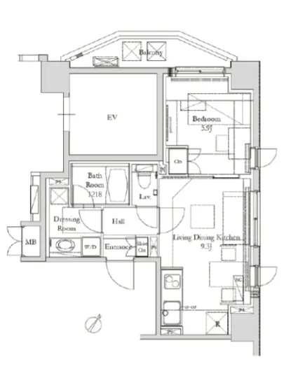 ハウス岩本町 1505