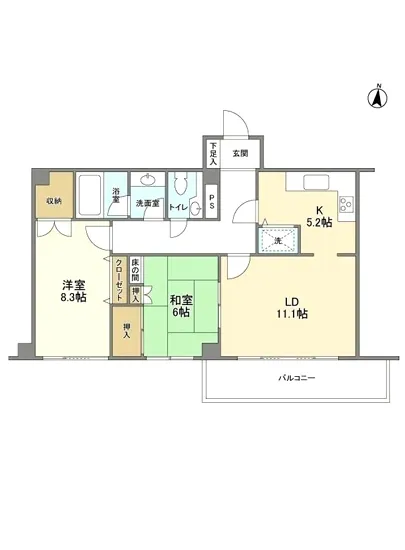 ブルグ池田山 302