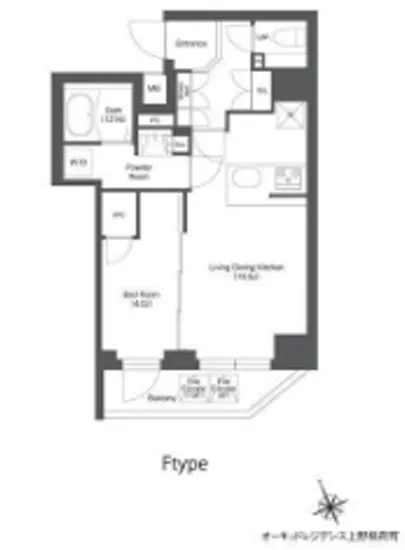 オーキッドレジデンス上野稲荷町 704