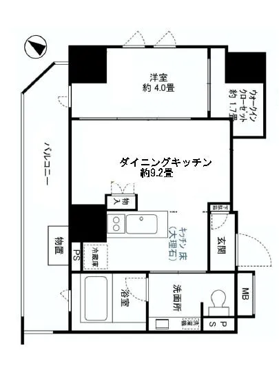 クオリア三田 4階