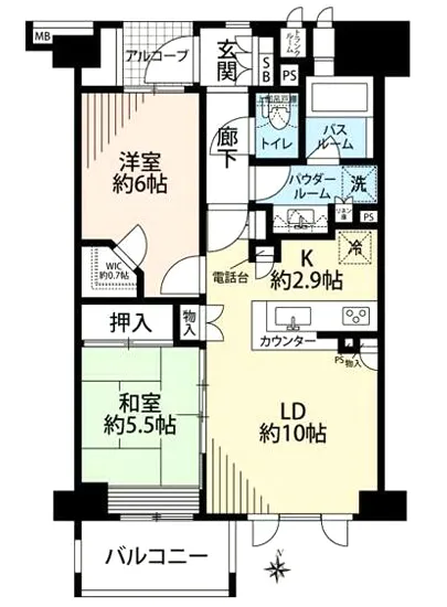 シティハウス東陽町プロッシモ 2F