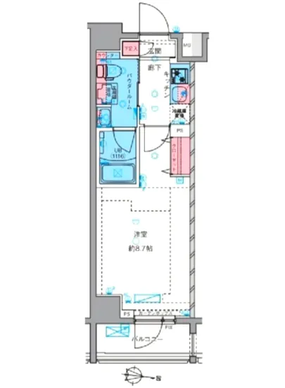 ジェノヴィア三ノ輪スカイガーデン 306
