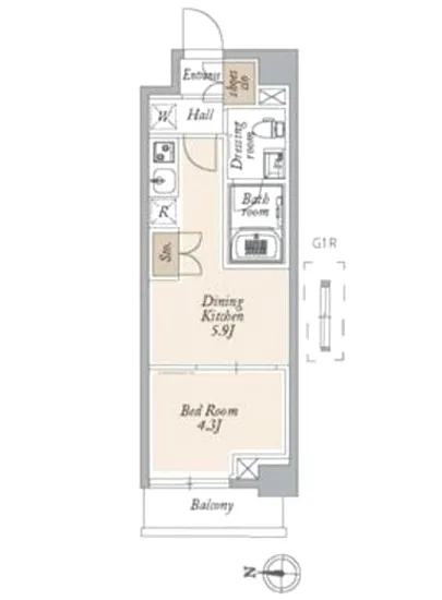 オーキッドレジデンス住吉 501