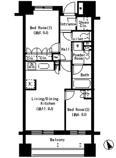 パークアクシス大塚 1102