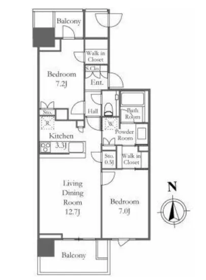 プラウド芝公園 4F