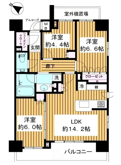 音羽パークハウス 13F