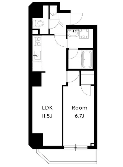 ブランセ芝浦海岸 602