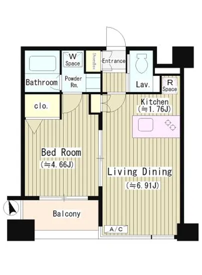 クレール碑文谷ソアレ 302
