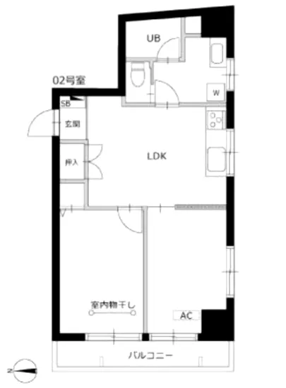 エルスタンザ南品川 1002