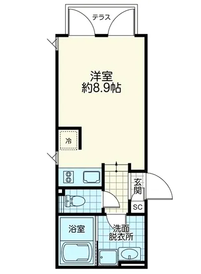 ラピスパーク四谷三丁目 101