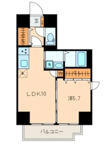 ルチェンテ赤羽 701