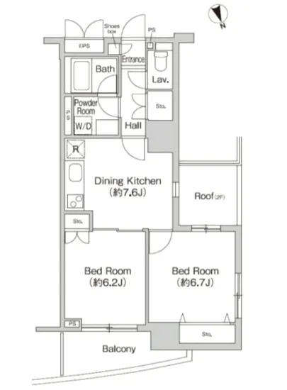プライムアーバン町屋サウスコート 408