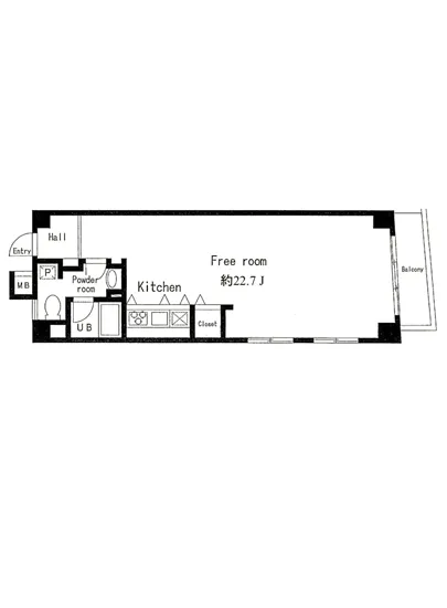 グレンパーク神楽坂 404