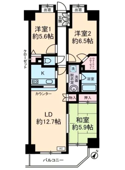 サンクレイドルレヴィール池袋 205