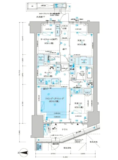 ディームス方南町 1202