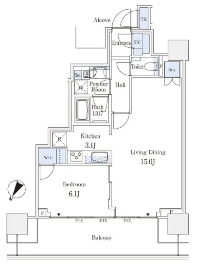 ザ・コート神宮外苑 1105