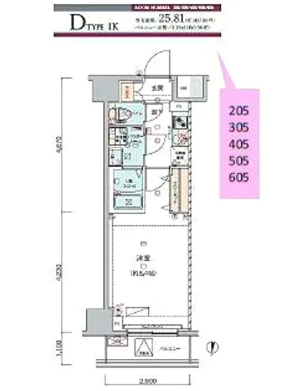 ジェノヴィア錦糸町2スカイガーデン 405