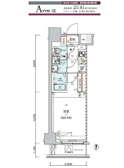 ジェノヴィア錦糸町2スカイガーデン 303