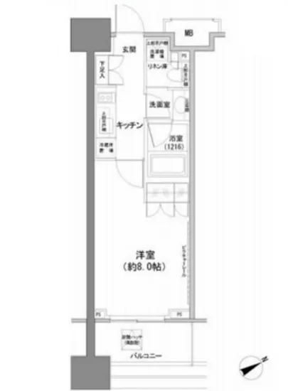 パークハビオ西新宿 1204