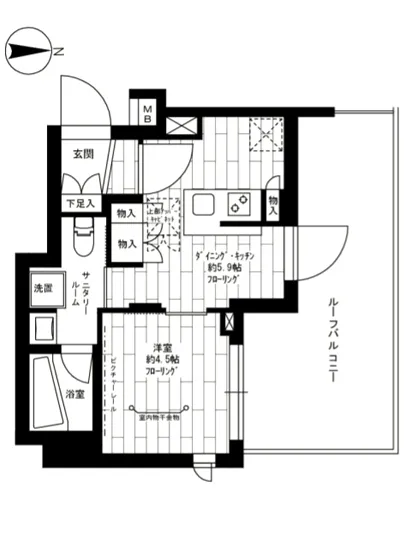 グランドコンシェルジュ馬込アジールコート 408