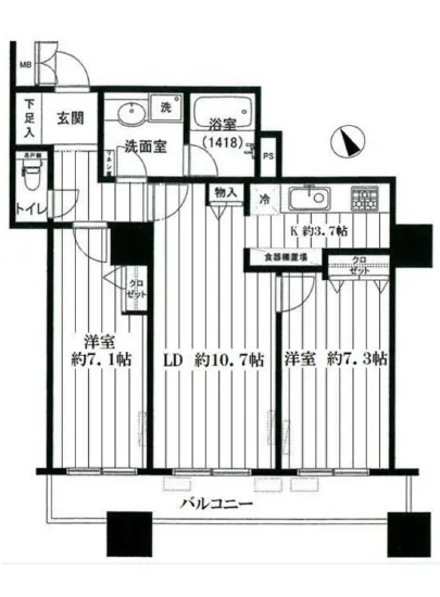 コスモ東京ベイタワー 1004