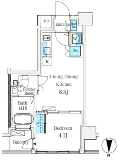ルーエ中野坂上 505