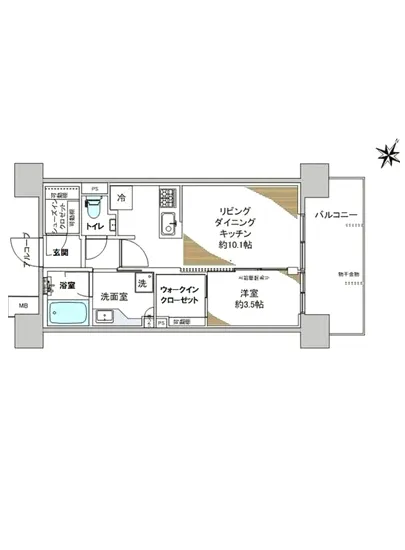 オークプレイス目黒リバーテラス 7F