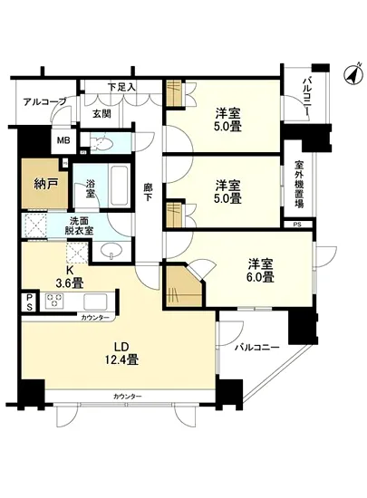 ファミール日本橋グランスイートプラザ 2F