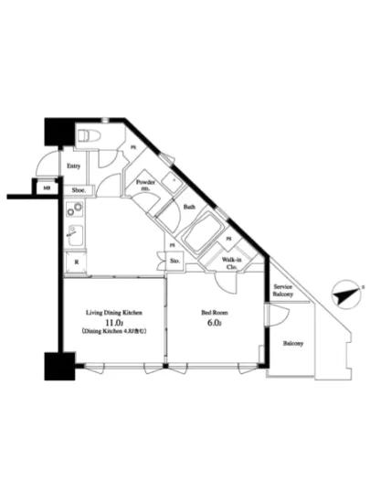 ピアース四谷 6F