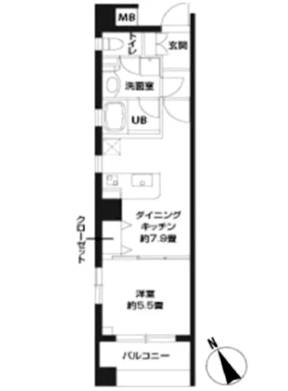 カスタリア新富町4 402