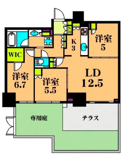 シティテラス大井仙台坂ヒルトップガーデン 101