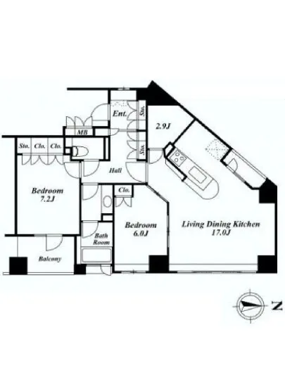 パークハウス高輪プラテア 7F