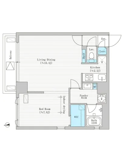 ラレイナ市谷加賀町 201