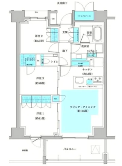 ザ・パークハウス早稲田 108