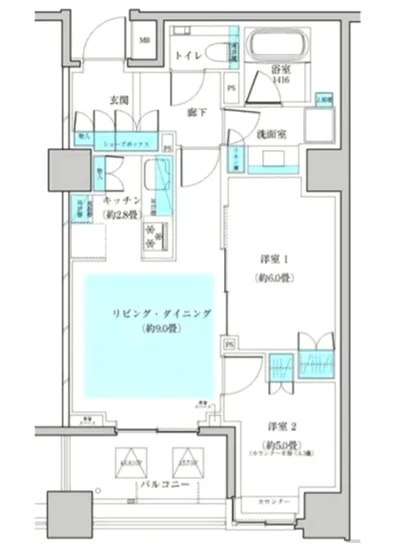ザ・パークハウス早稲田 510