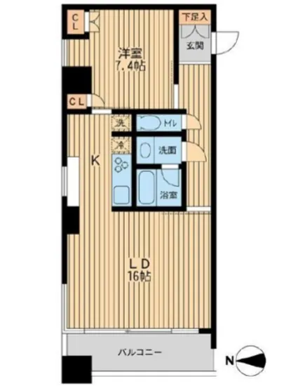 ドゥーエ清澄白河 805