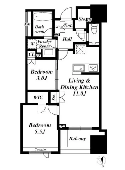 クラッシィハウス神田錦町 203