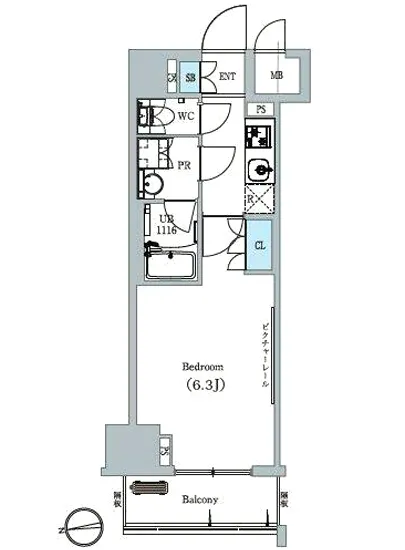ディームス蔵前 702