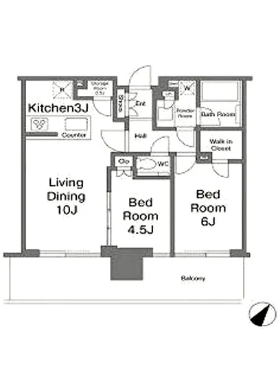 シティタワーズ東京ベイ C-8F