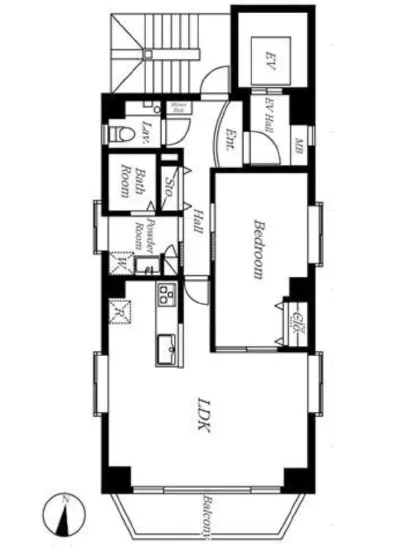 ボヌール麻布十番(2-19) 9F