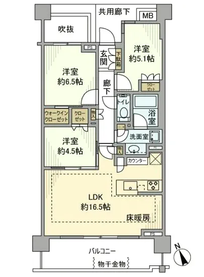 パークホームズ浜田山四丁目 2F