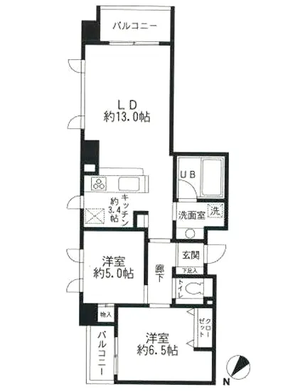 カスタリア若林公園 104