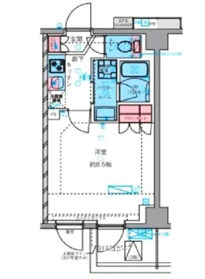 ジェノヴィア四谷三丁目グリーンヴェール 106