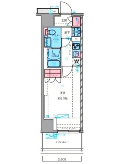 ジェノヴィア四谷三丁目グリーンヴェール 702
