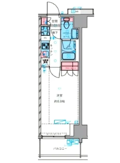 ジェノヴィア四谷三丁目グリーンヴェール 203