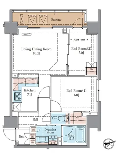 ブルロック青葉台 205