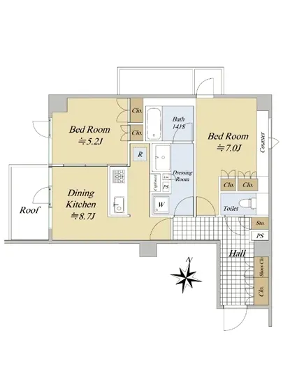 ローレルアイ目黒大橋ザ・テラス 5F