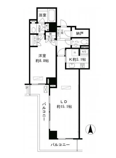 恵比寿ガーデンテラス弐番館 1013
